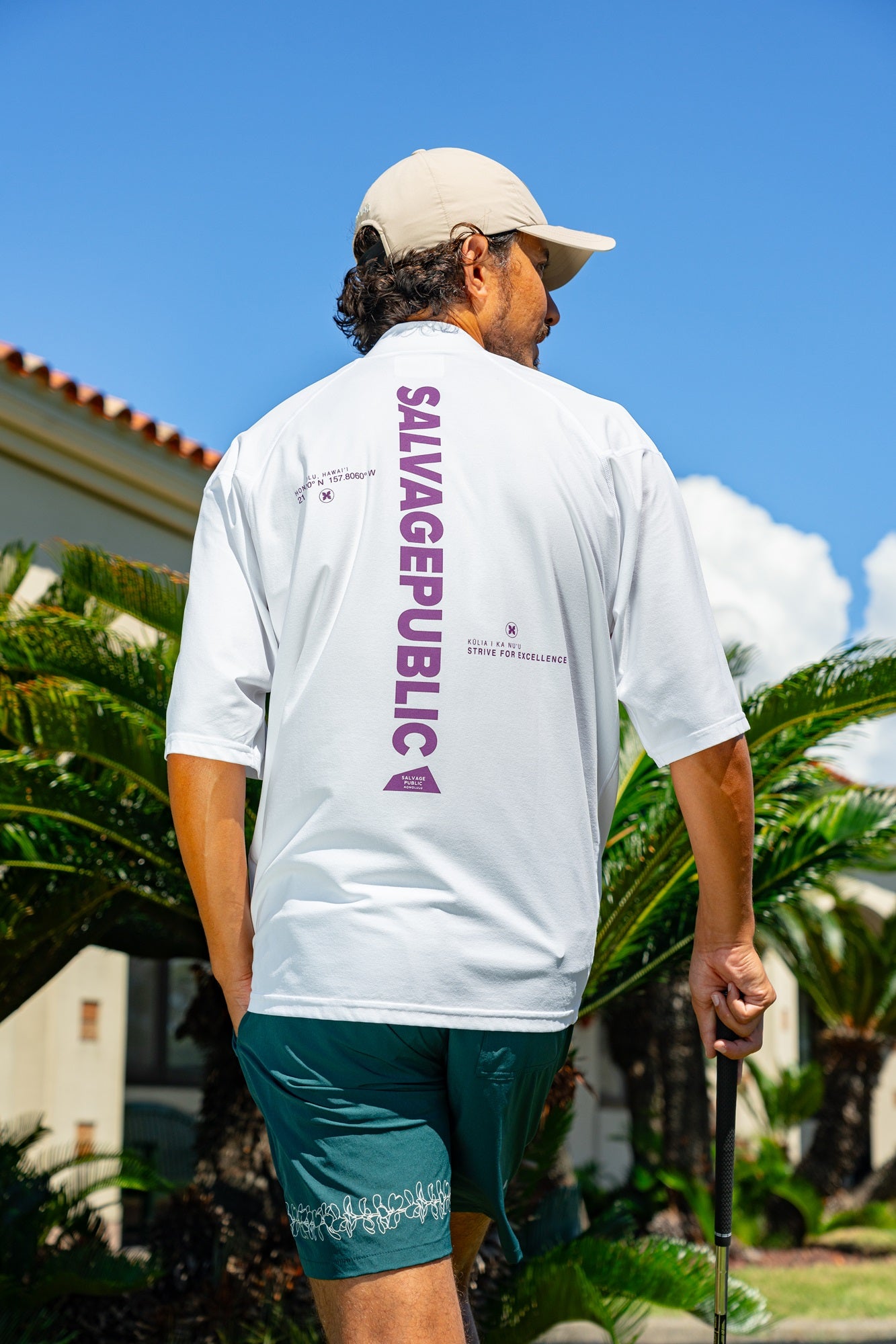 サルベージパブリックコレパ］サーフモックネック半袖(EXCELLENCE