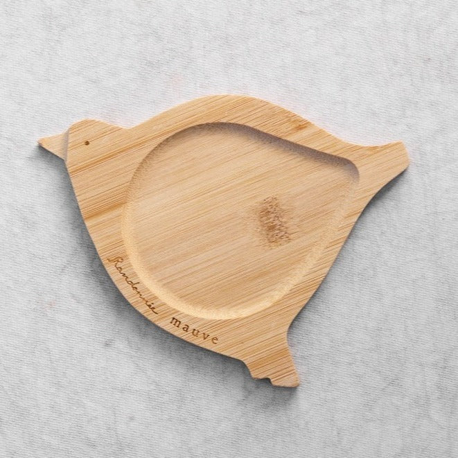 ランドネ×mauve「木の雷鳥コースター」