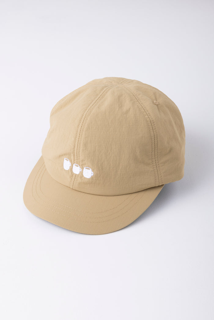 ［ランドネ×ハロ コモディティ］山小屋キャップ　黒百合ヒュッテのクロップ