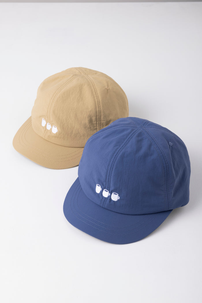 ［ランドネ×ハロ コモディティ］山小屋キャップ　黒百合ヒュッテのクロップ