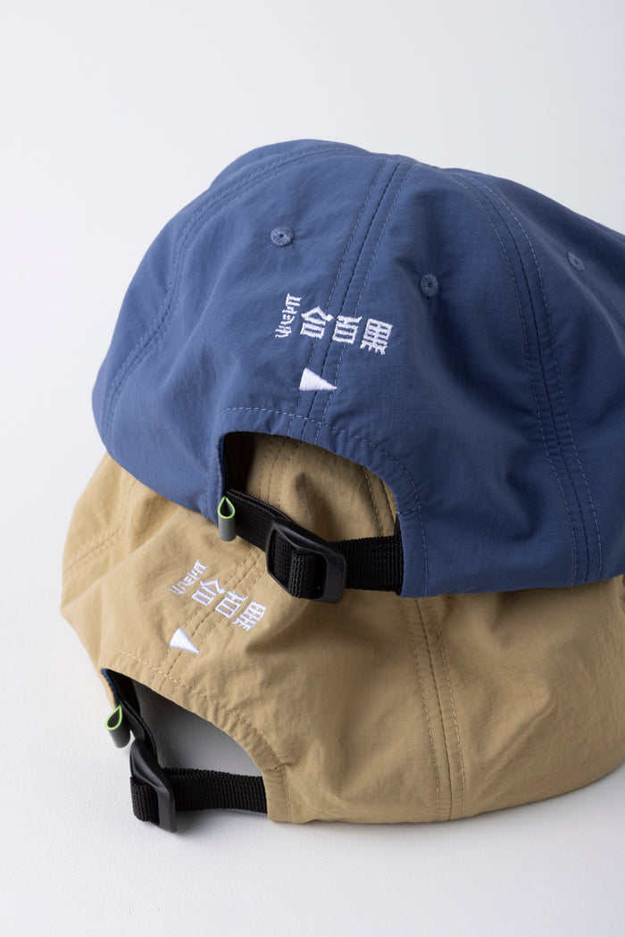 ［ランドネ×ハロ コモディティ］山小屋キャップ　黒百合ヒュッテのクロップ