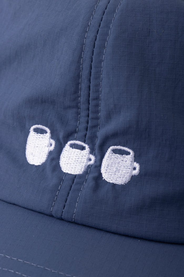 ［ランドネ×ハロ コモディティ］山小屋キャップ　黒百合ヒュッテのクロップ