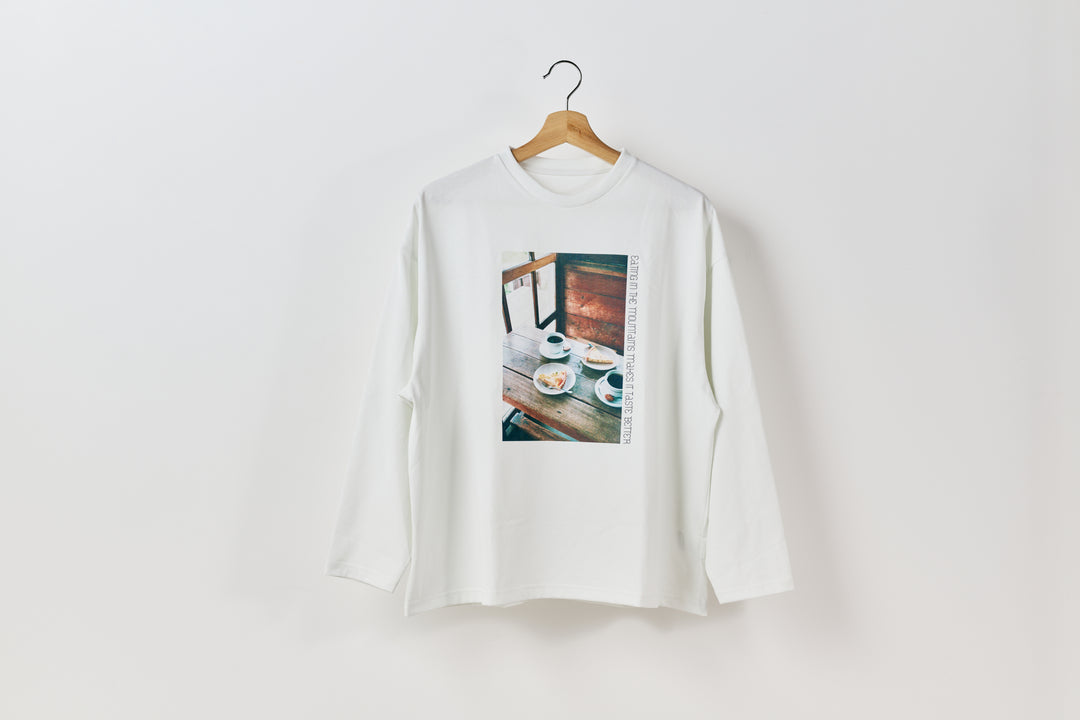 ［かわり芽］山旅写真 ロングスリーブＴシャツ ～フォトグラファーコラボデザイン～
