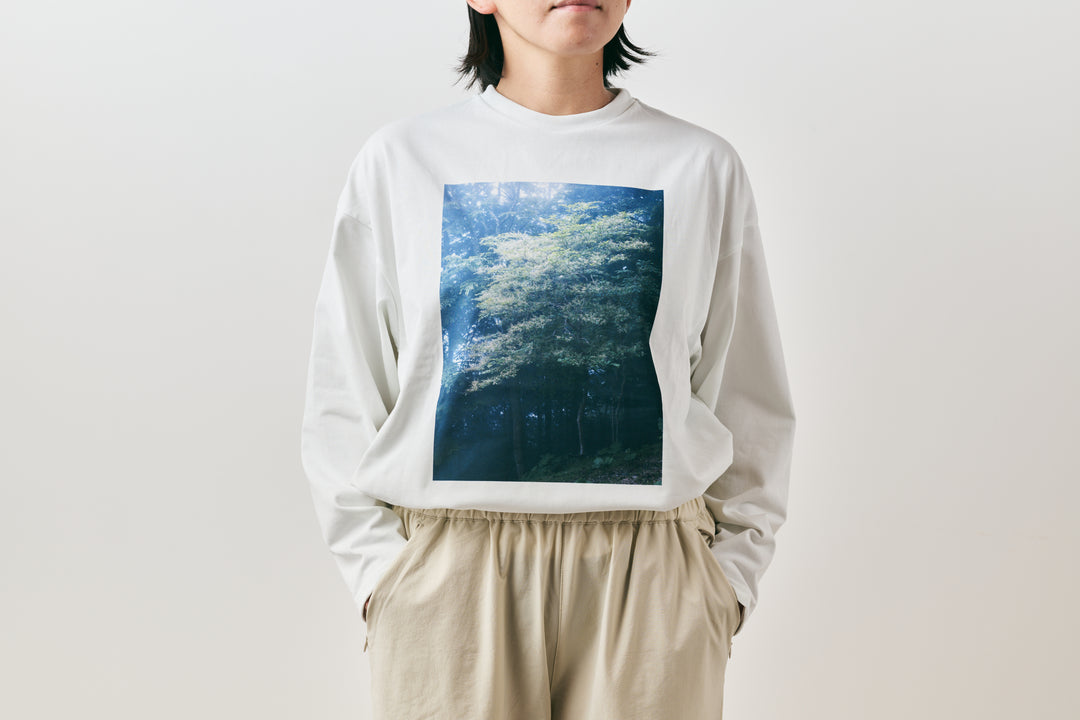 ［かわり芽］山旅写真 ロングスリーブＴシャツ ～フォトグラファーコラボデザイン～