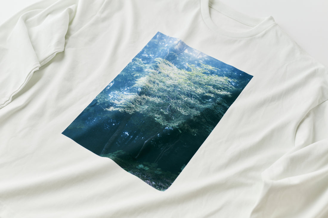 ［かわり芽］山旅写真 ロングスリーブＴシャツ ～フォトグラファーコラボデザイン～