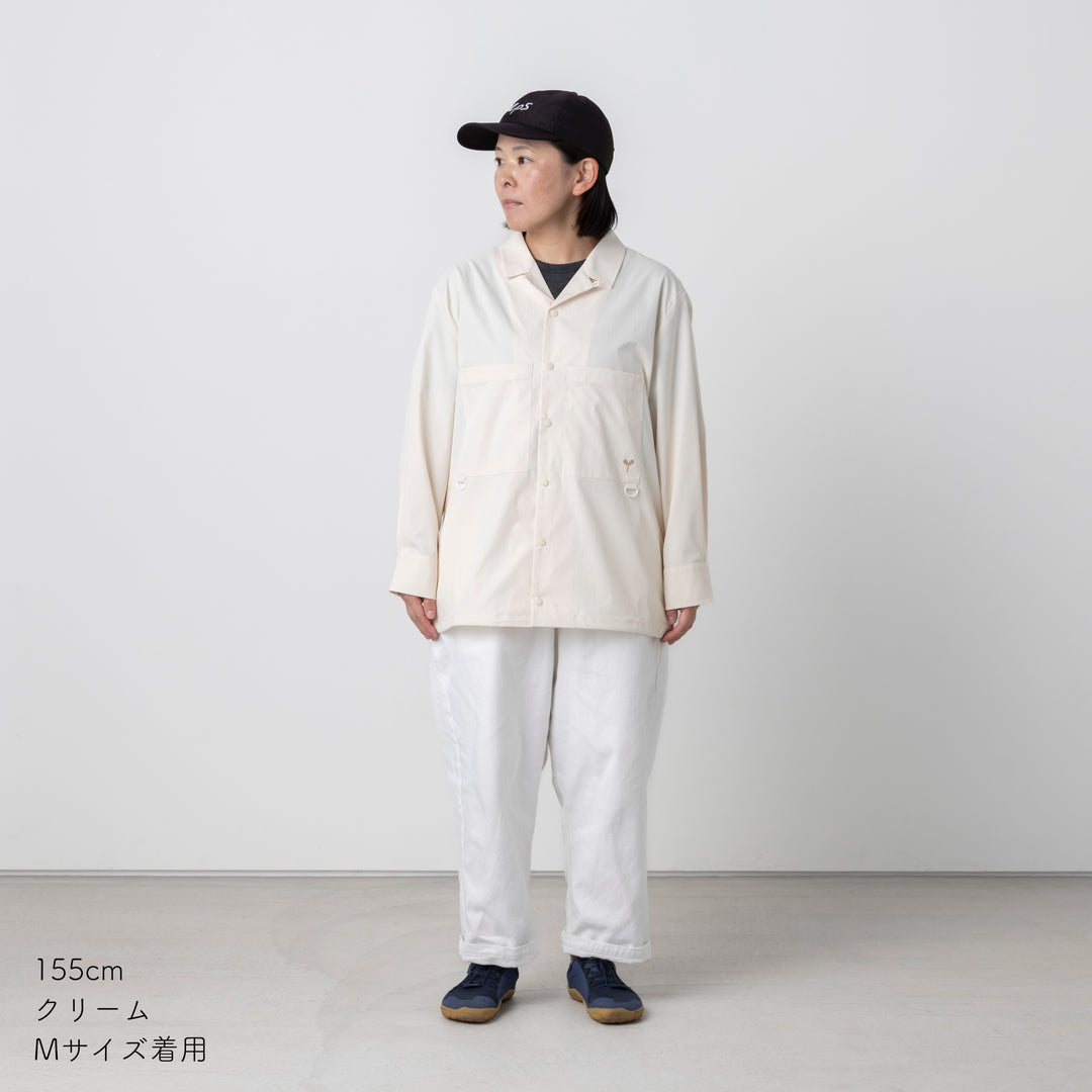 ［かわり芽］HIKE＆CAMP ゆるりふらりシャツ
