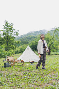 ［かわり芽］HIKE＆CAMP ゆるりふらりシャツ