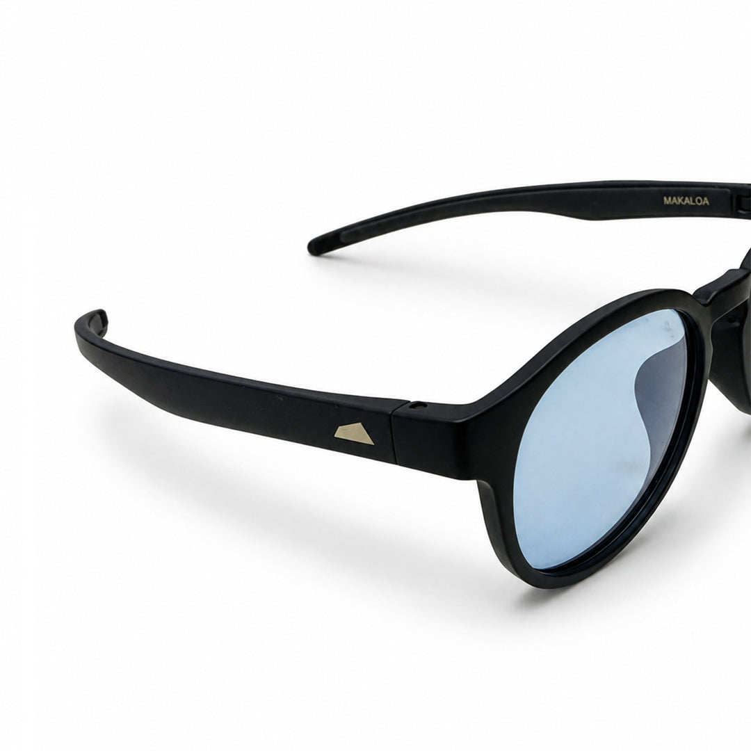 MAKALOA MATTE BLACK WITH POLARISED PHOTOCHROMIC BLUE LENSE