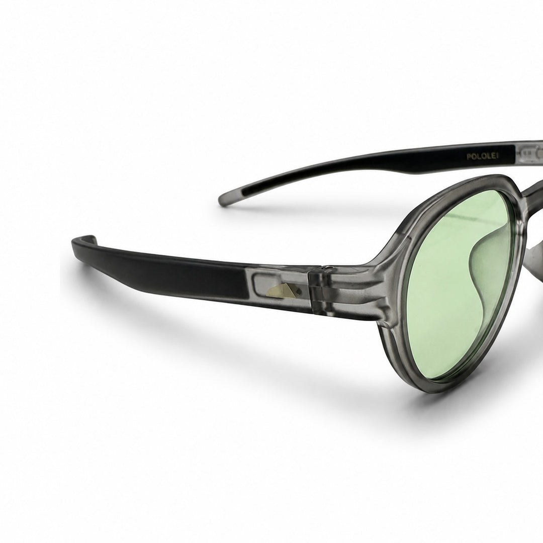 POLOLEI MATTE GREY WITH POLARISED PHOTOCHROMIC GREEN LENSE