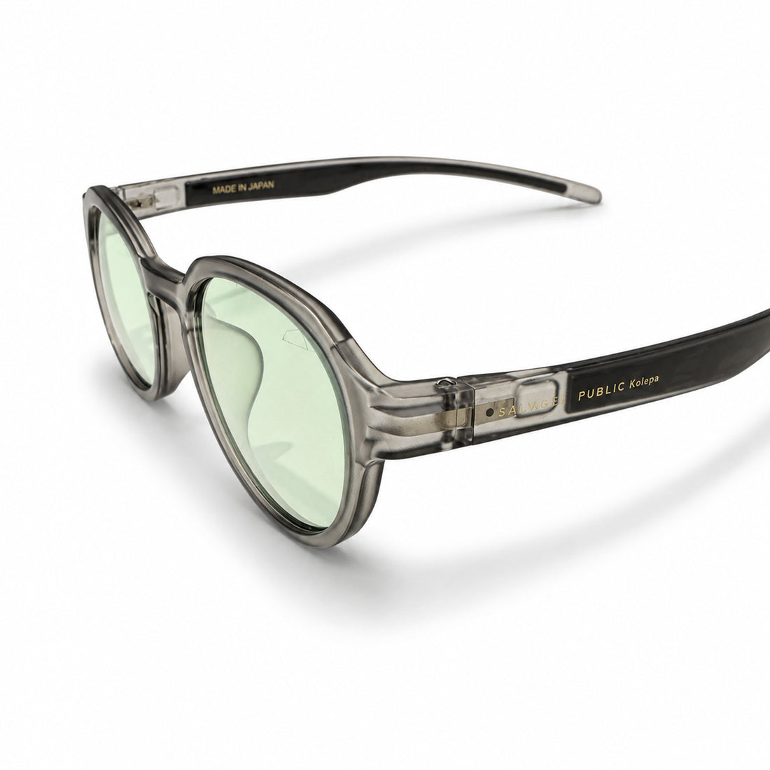 SVKE002 POLOLEI Matte Grey with Polarised Photochromic Green lense