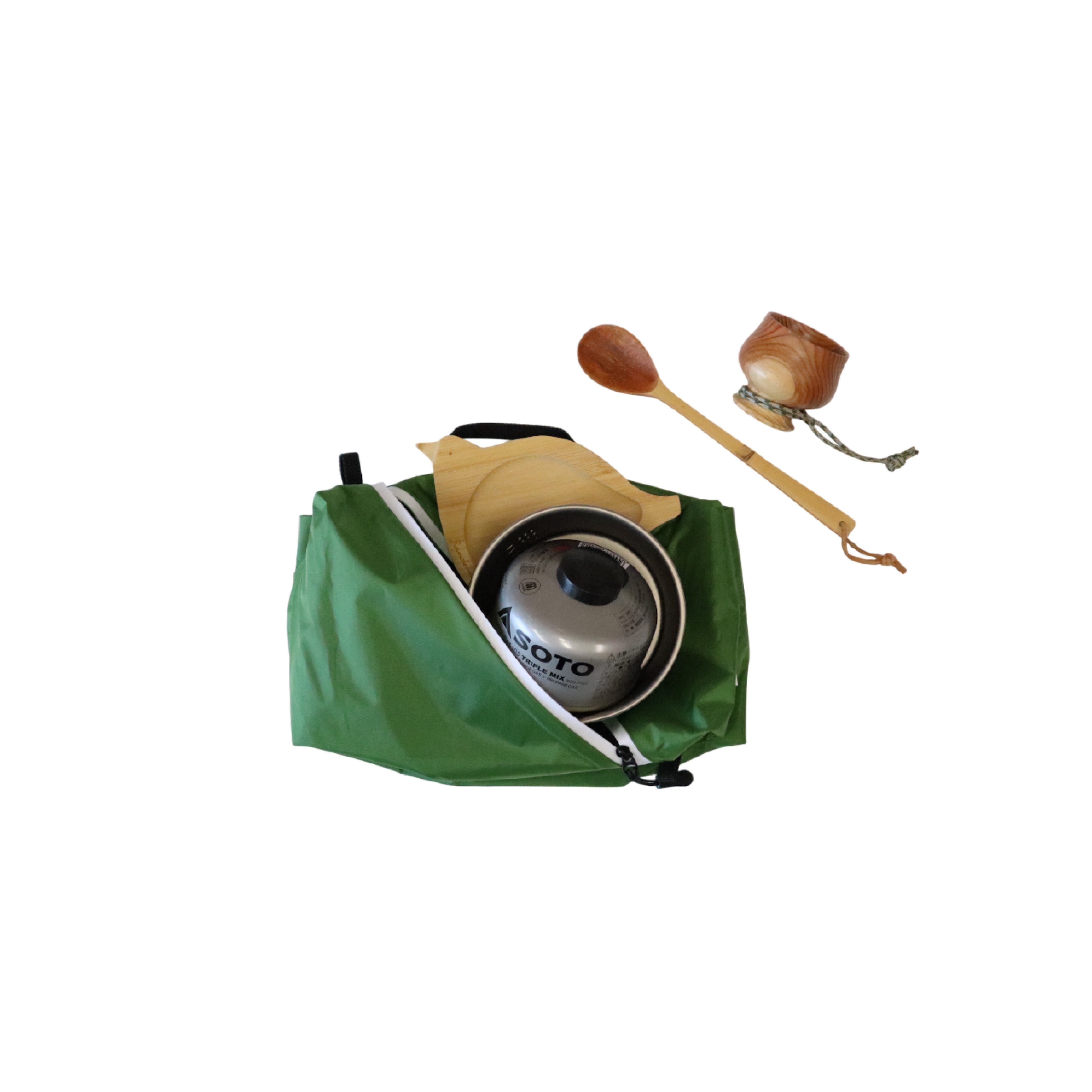 かわり芽］山のつぼみ 3つのポーチ – FUNQTEN