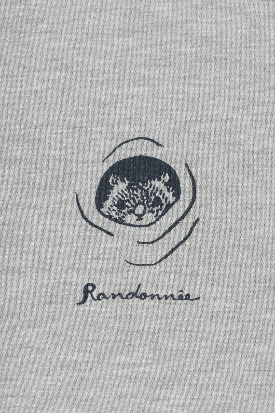 胸に山トモTシャツ（ムササビ）