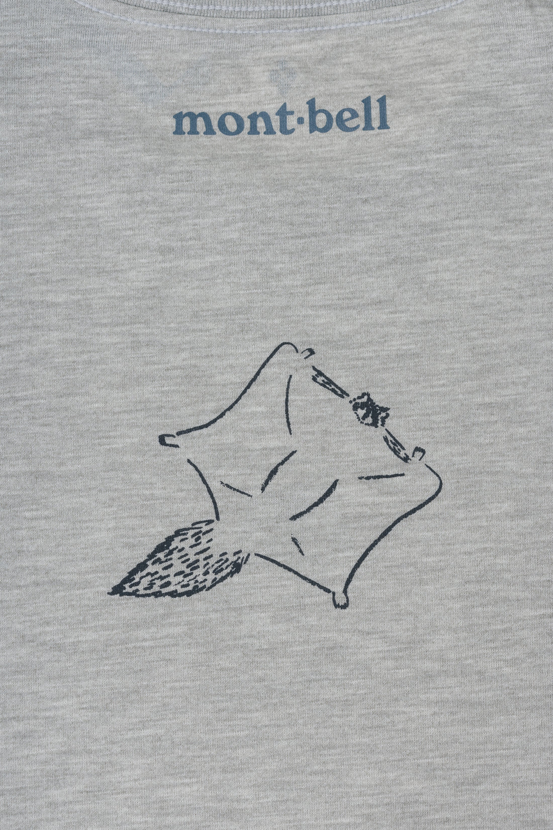胸に山トモTシャツ（ムササビ）