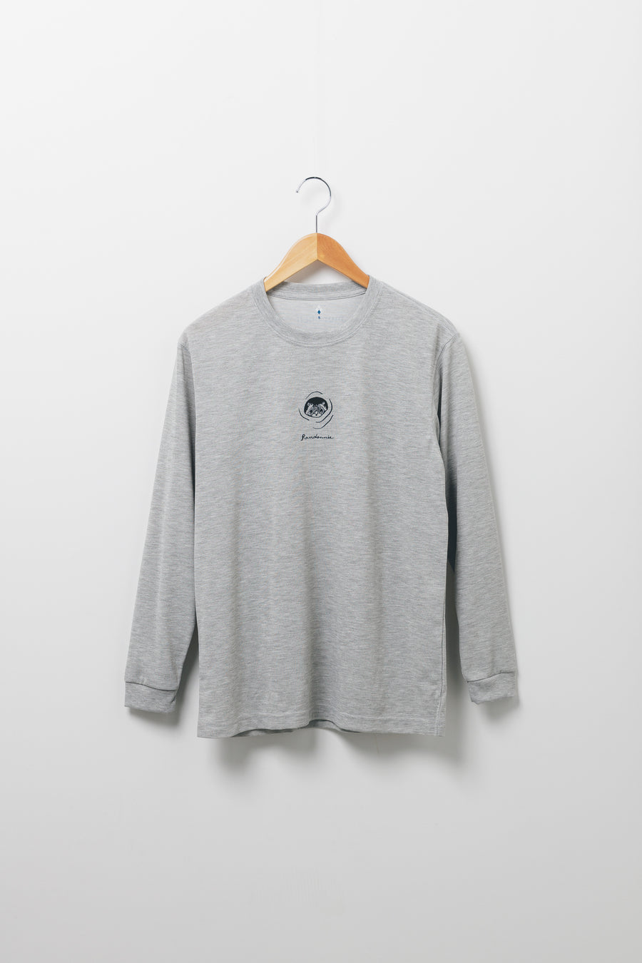 胸に山トモTシャツ（ムササビ）