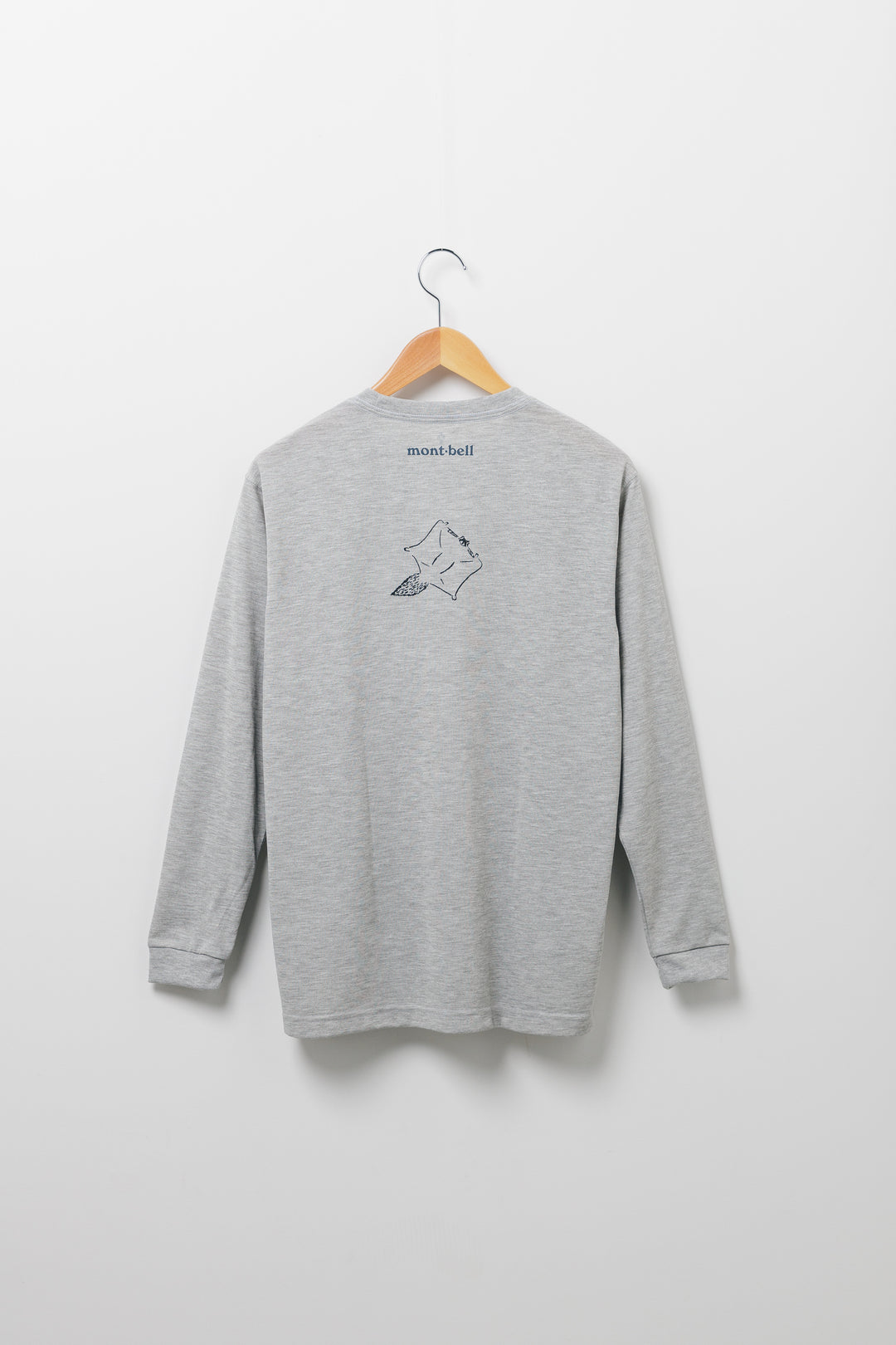 胸に山トモTシャツ（ムササビ）