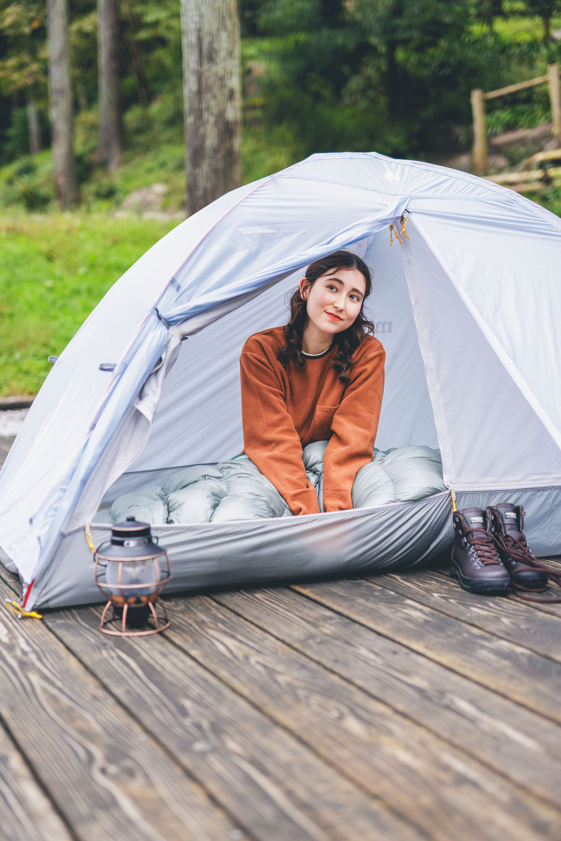［かわり芽］HIKE＆CAMP のんびりふわりフリース