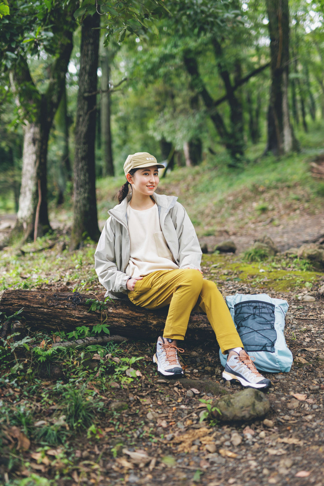 ［かわり芽］HIKE＆CAMP のんびりふわりフリース