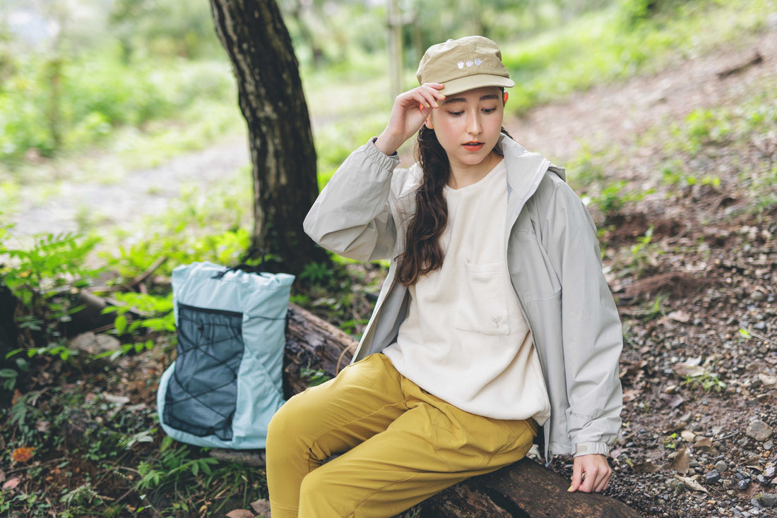 ［かわり芽］HIKE＆CAMP のんびりふわりフリース