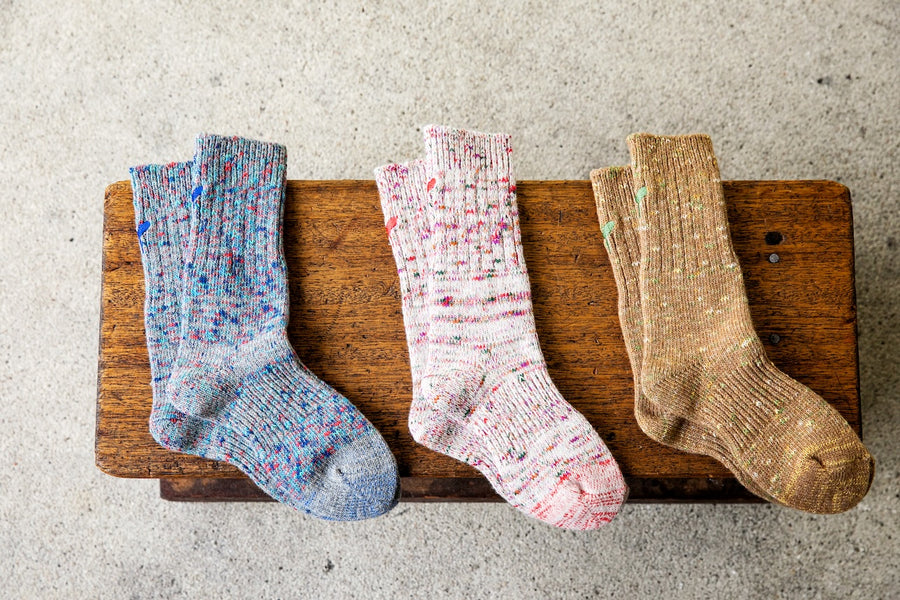 ［かわり芽×Re Loop］毎日が山歩きソックス M