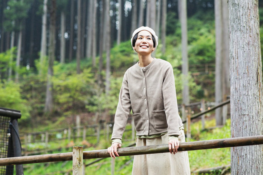［かわり芽］季節のかわり芽 ふんわりカーディガン