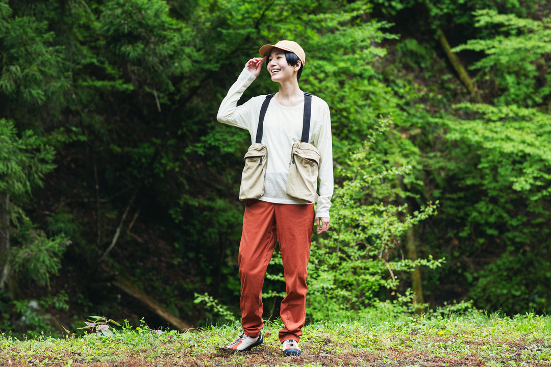 ［かわり芽］季節のかわり芽 長袖ウールTシャツ