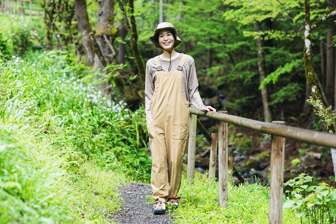 ［かわり芽］季節のかわり芽 長袖ウールTシャツ