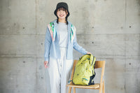 ［かわり芽］胸にポケット 長袖ウールTシャツ