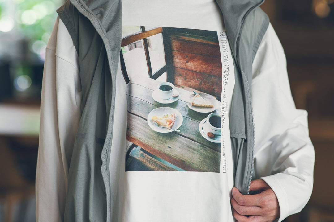 ［かわり芽］山旅写真 ロングスリーブＴシャツ ～フォトグラファーコラボデザイン～