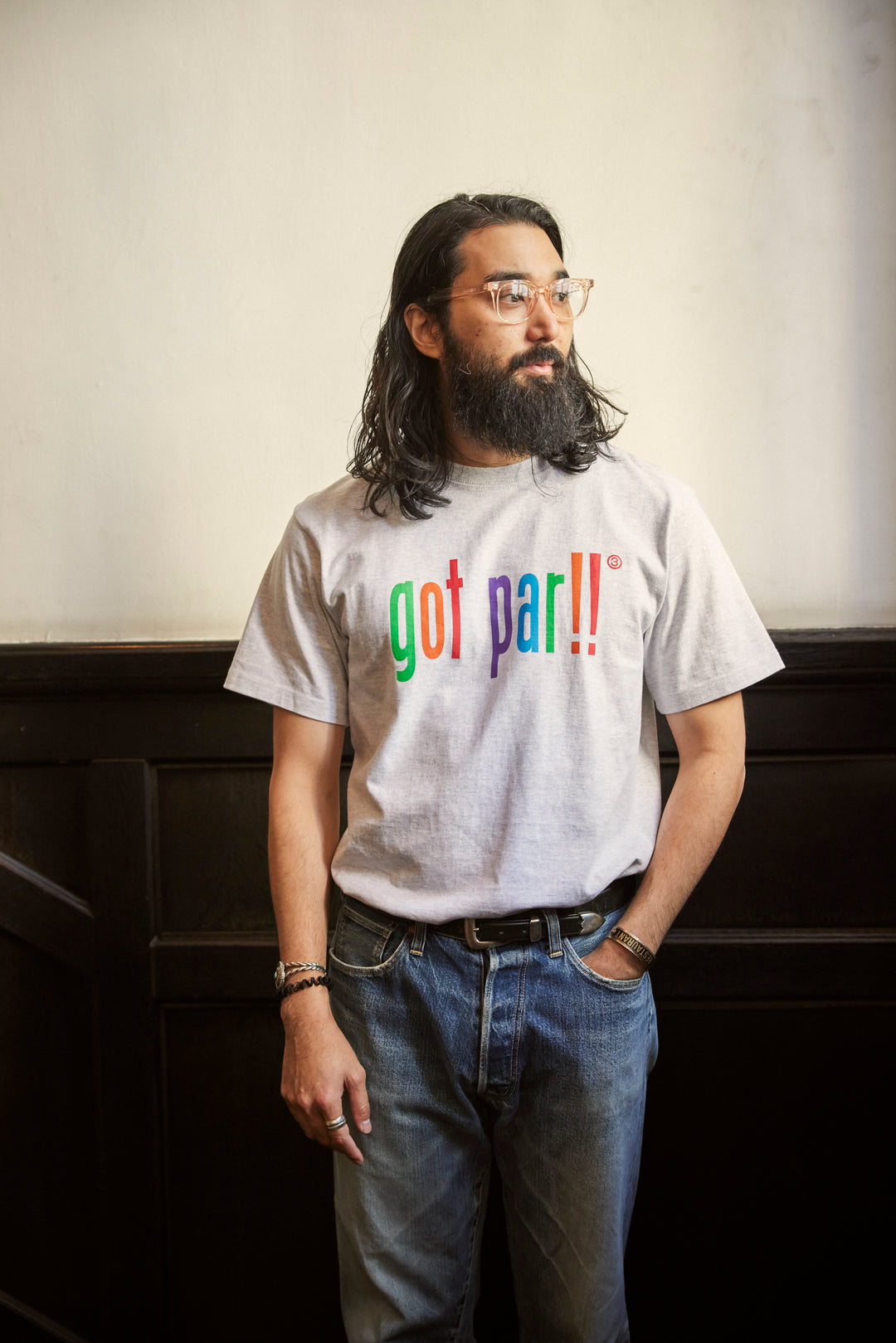 ［NEW VINTAGE GOLF］Got Par!!③プリントTシャツ