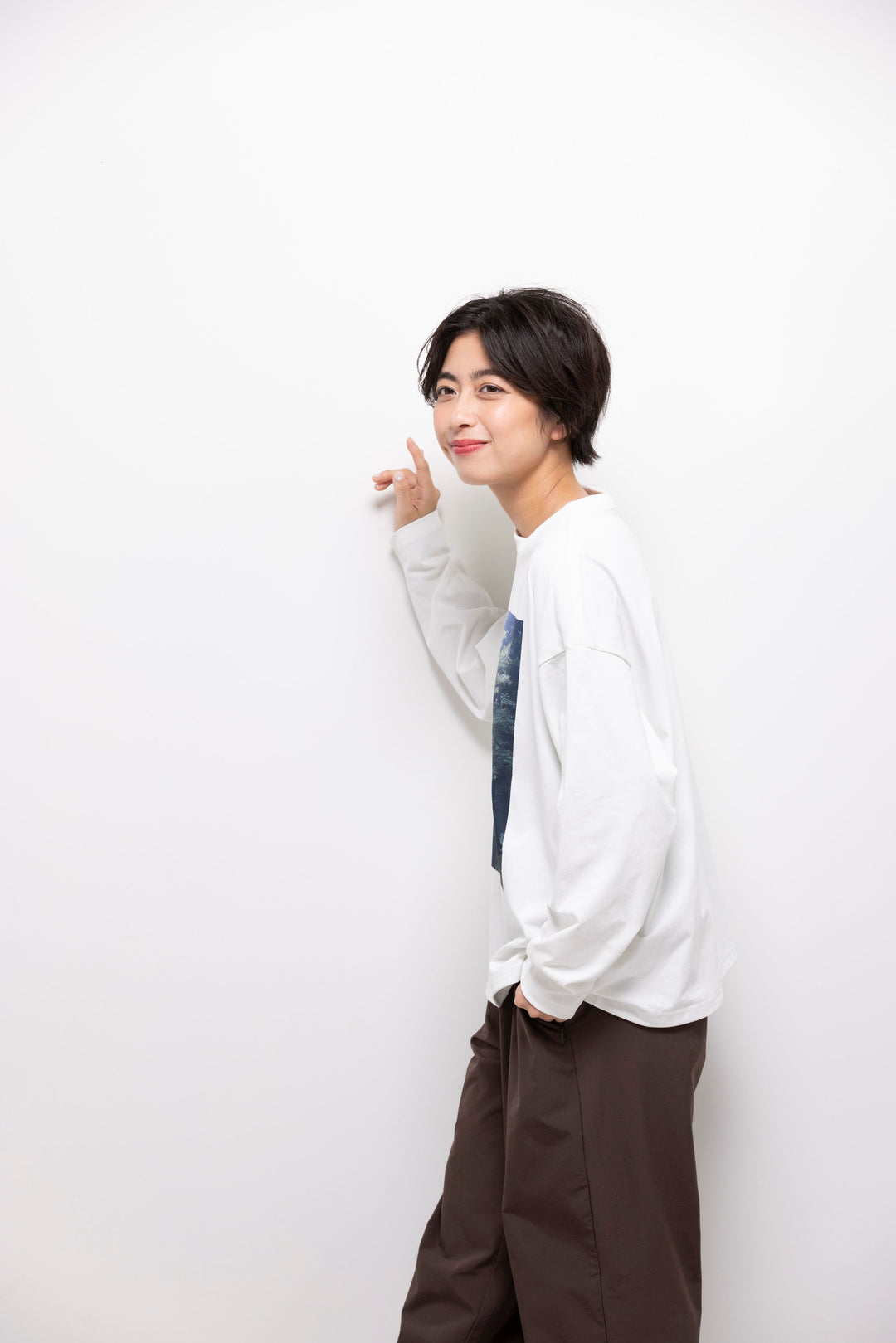 ［かわり芽］山旅写真 ロングスリーブＴシャツ ～フォトグラファーコラボデザイン～