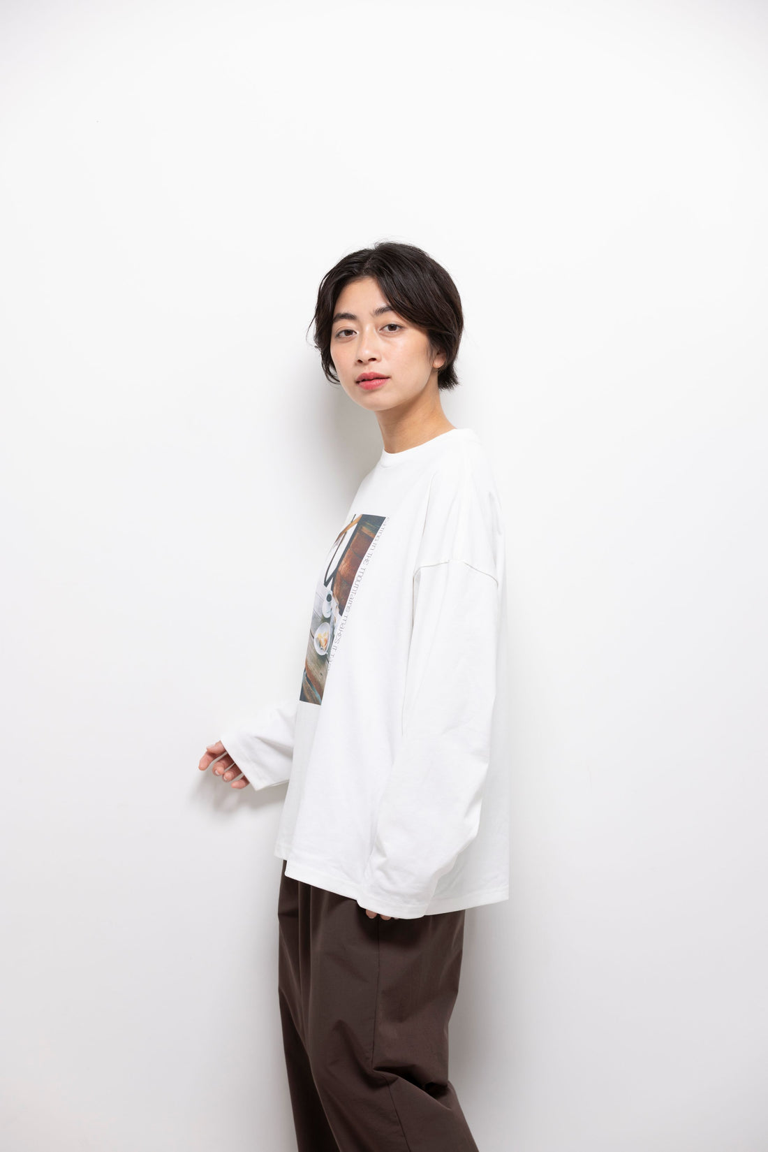 ［かわり芽］山旅写真 ロングスリーブＴシャツ ～フォトグラファーコラボデザイン～