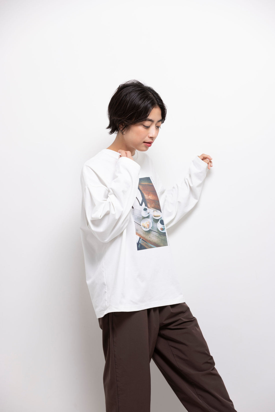 ［かわり芽］山旅写真 ロングスリーブＴシャツ ～フォトグラファーコラボデザイン～