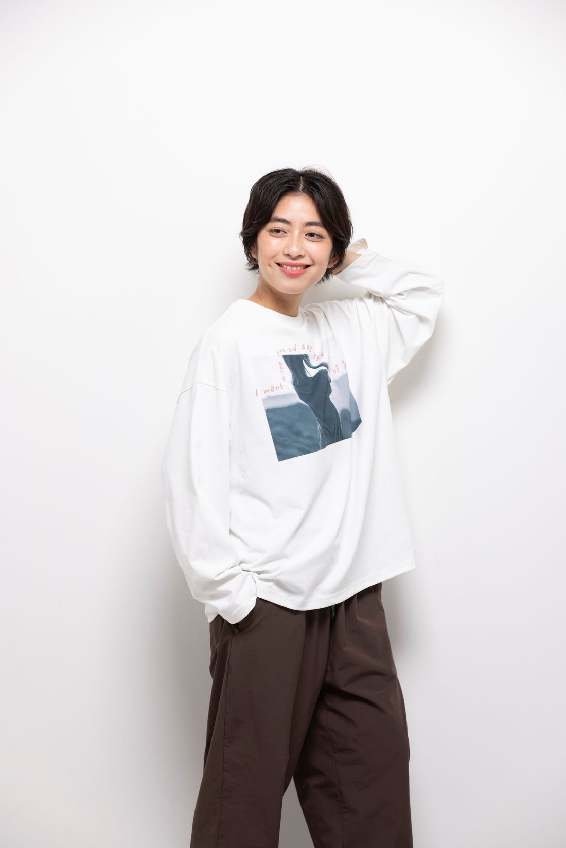 ［かわり芽］山旅写真 ロングスリーブＴシャツ ～フォトグラファーコラボデザイン～