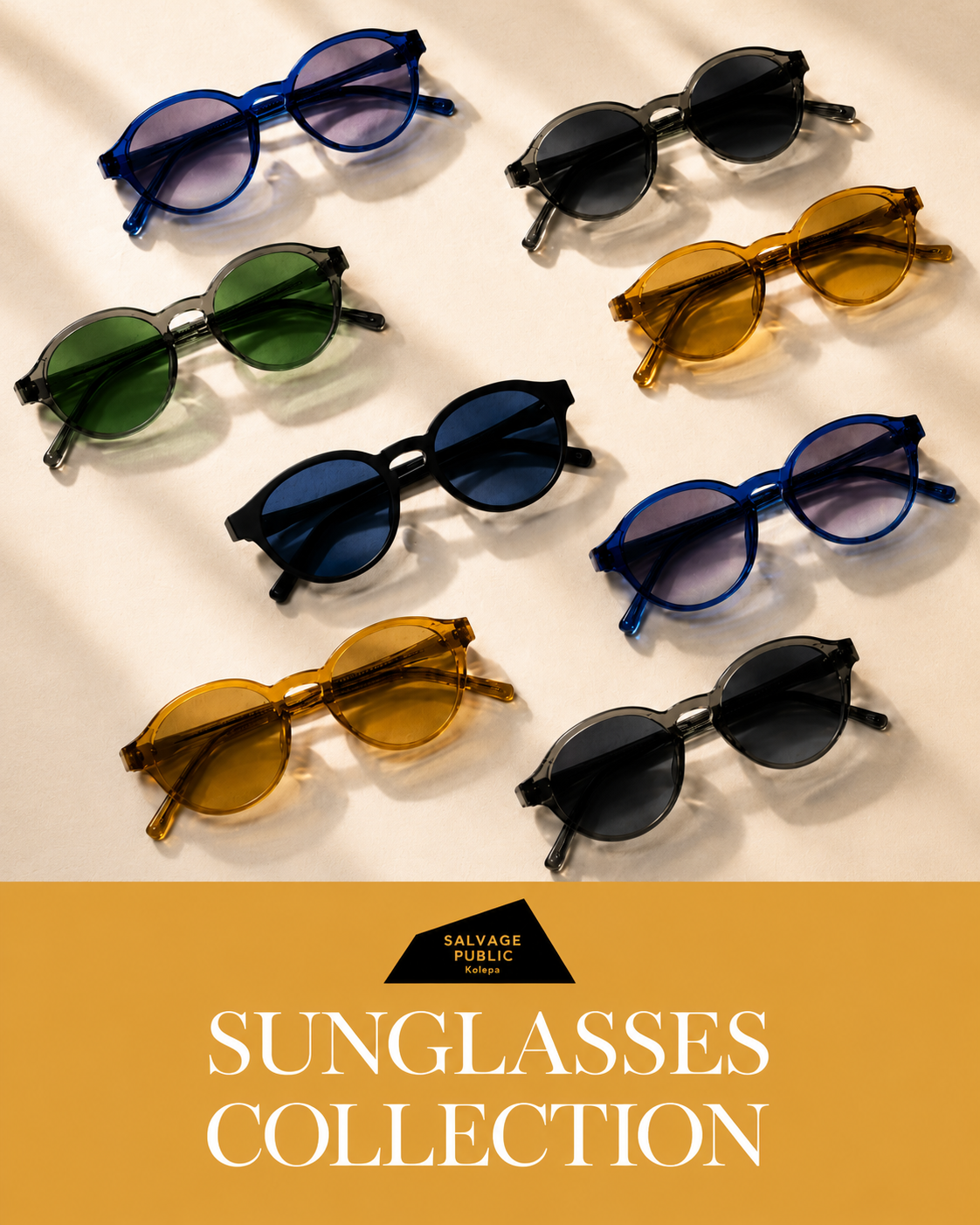 SALVAGE PUBLIC Kolepa SUNGLASSES COLLECTION