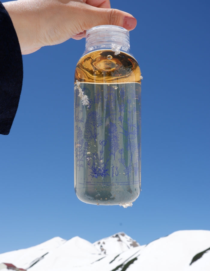 ［ランドネ×高山植物図鑑×KINTO］mountainflower vase 花図鑑のウォーターボトル