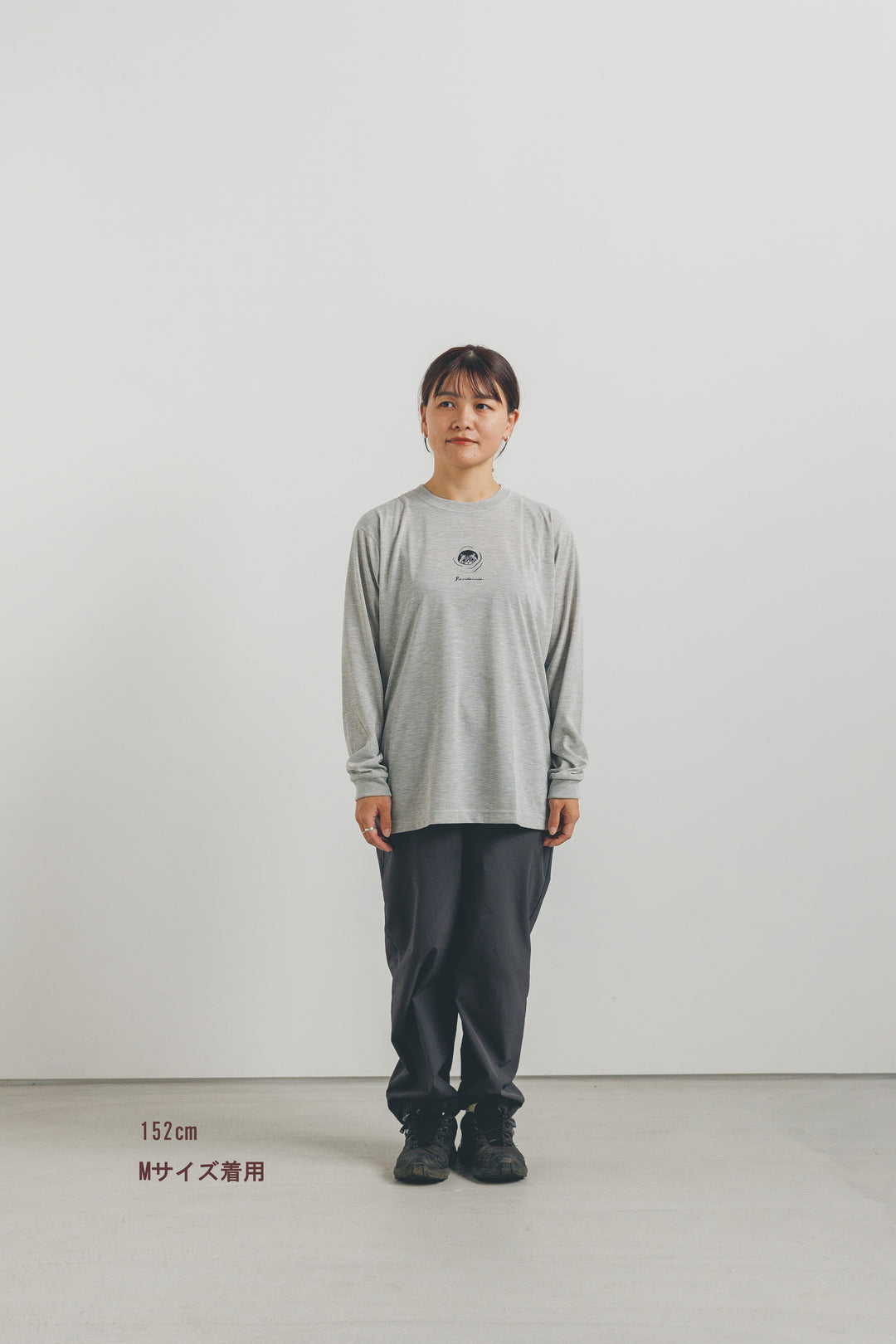 ［ランドネ×モンベル］胸に山トモTシャツ ムササビ