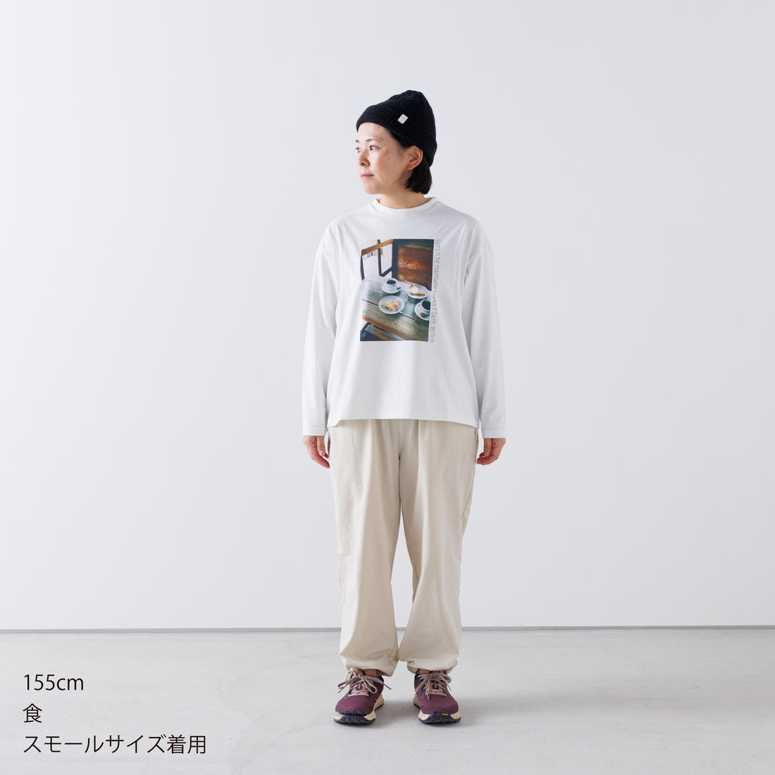 ［かわり芽］山旅写真 ロングスリーブＴシャツ ～フォトグラファーコラボデザイン～