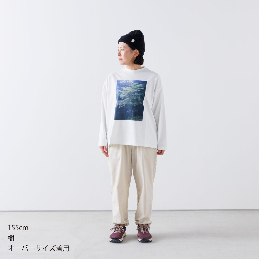 ［かわり芽］山旅写真 ロングスリーブＴシャツ ～フォトグラファーコラボデザイン～