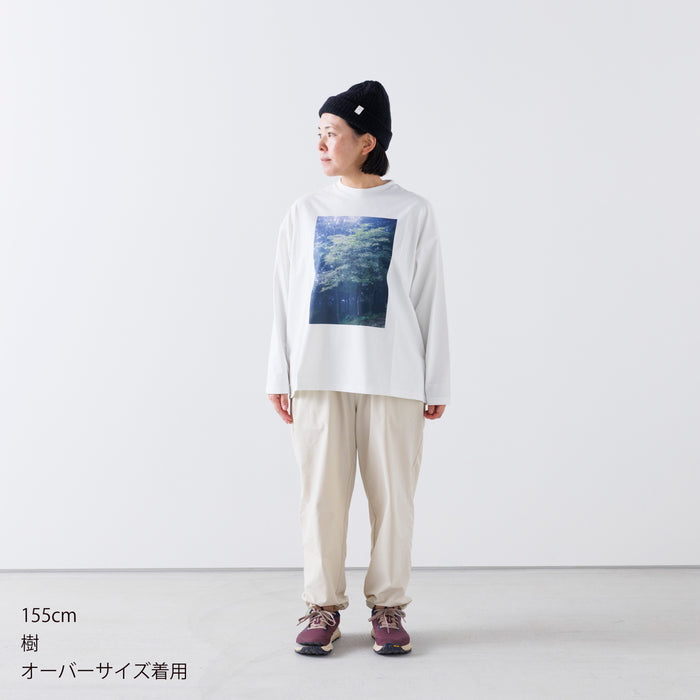 ［かわり芽］山旅写真 ロングスリーブＴシャツ ～フォトグラファーコラボデザイン～