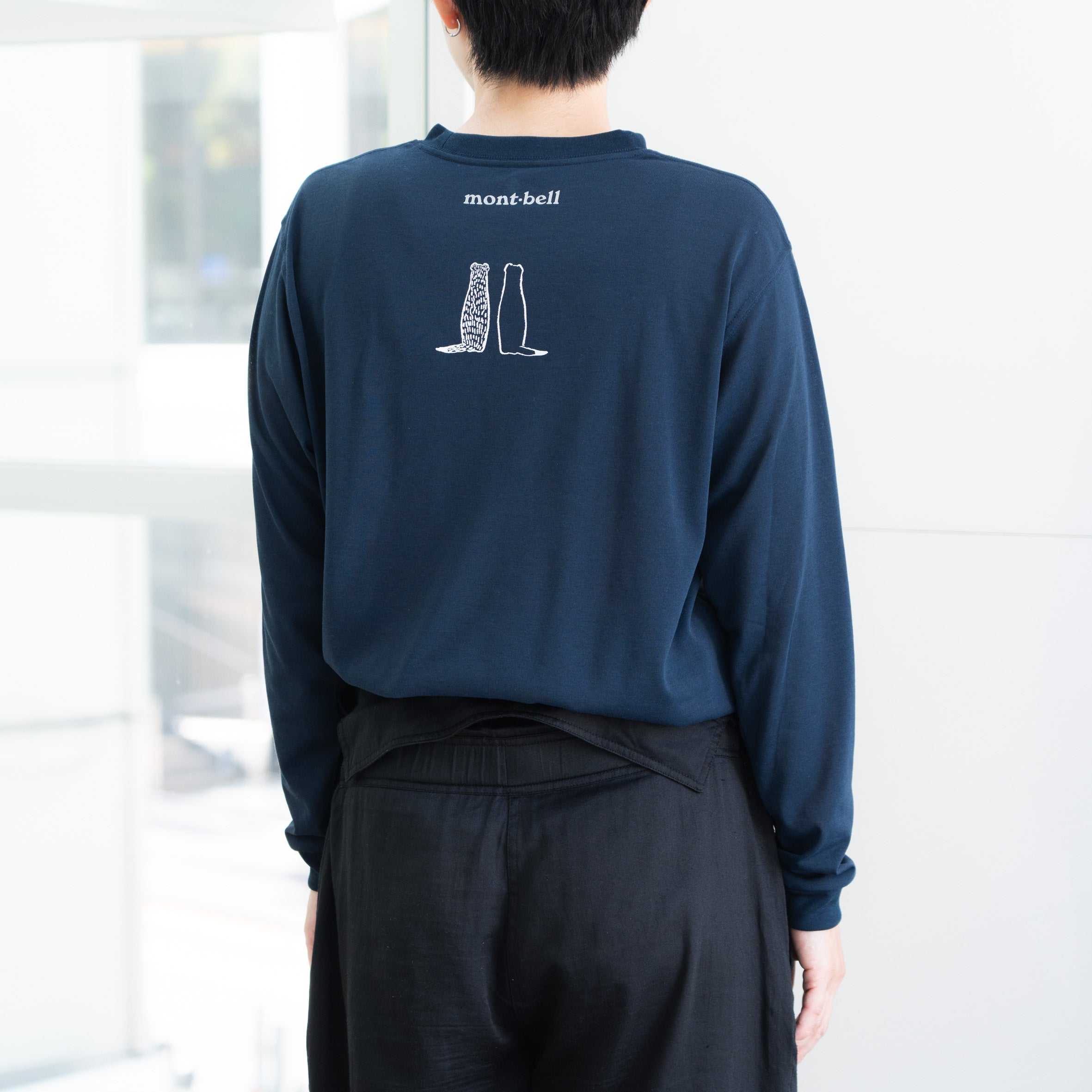 ランドネ×モンベル］胸に山トモTシャツ オコジョ – FUNQTEN