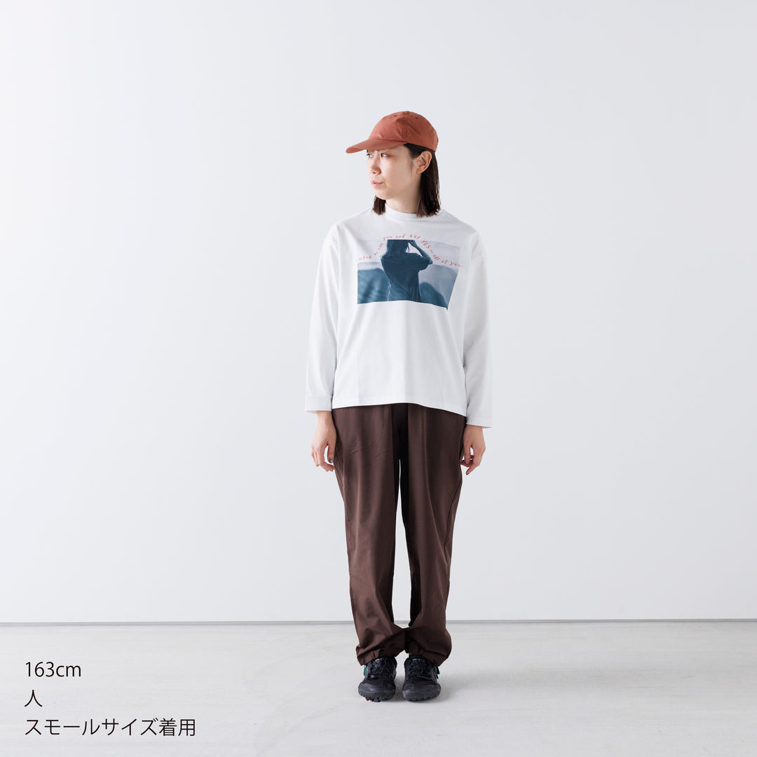 ［かわり芽］山旅写真 ロングスリーブＴシャツ ～フォトグラファーコラボデザイン～