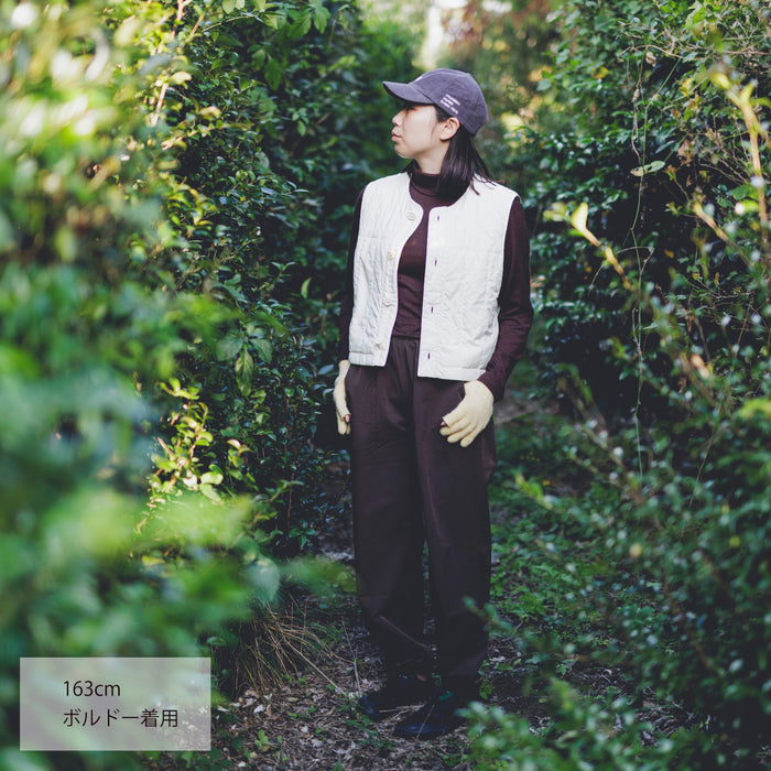 ［かわり芽］ゆったりウールハイネックTシャツ