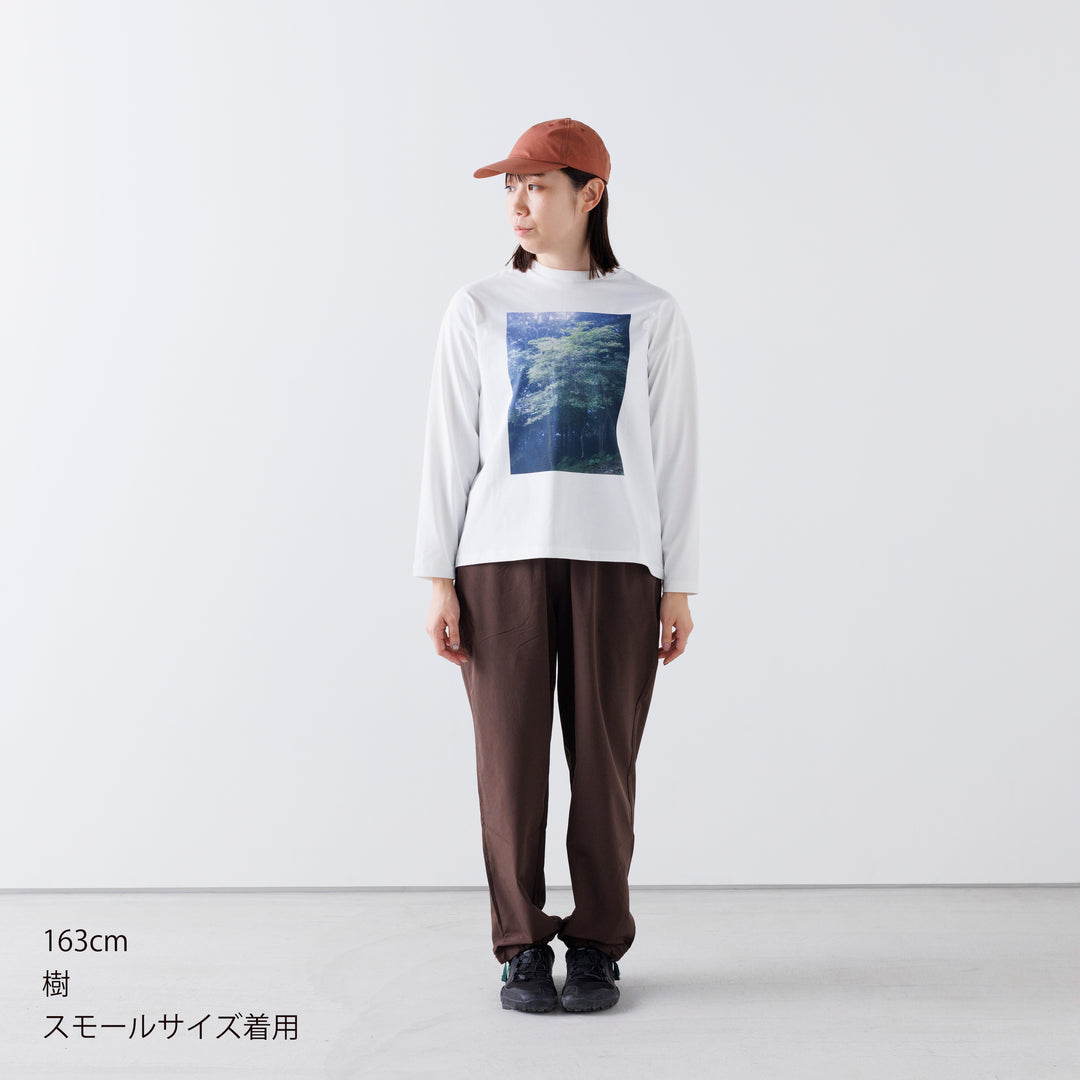 ［かわり芽］山旅写真 ロングスリーブＴシャツ ～フォトグラファーコラボデザイン～