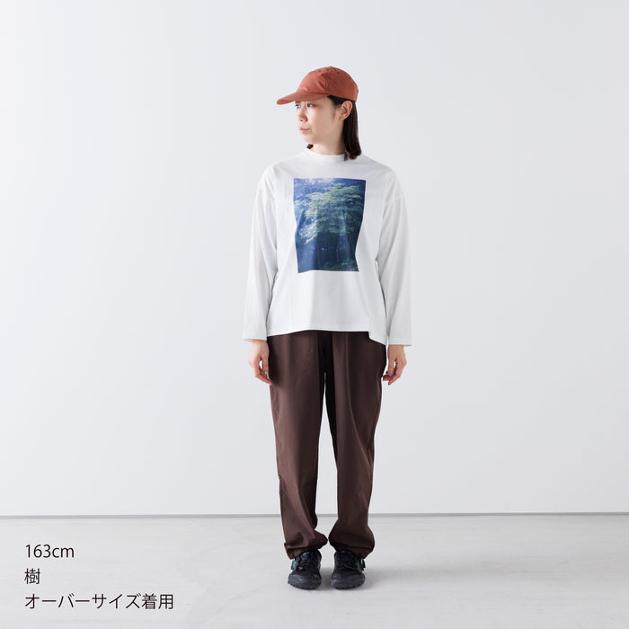 ［かわり芽］山旅写真 ロングスリーブＴシャツ ～フォトグラファーコラボデザイン～