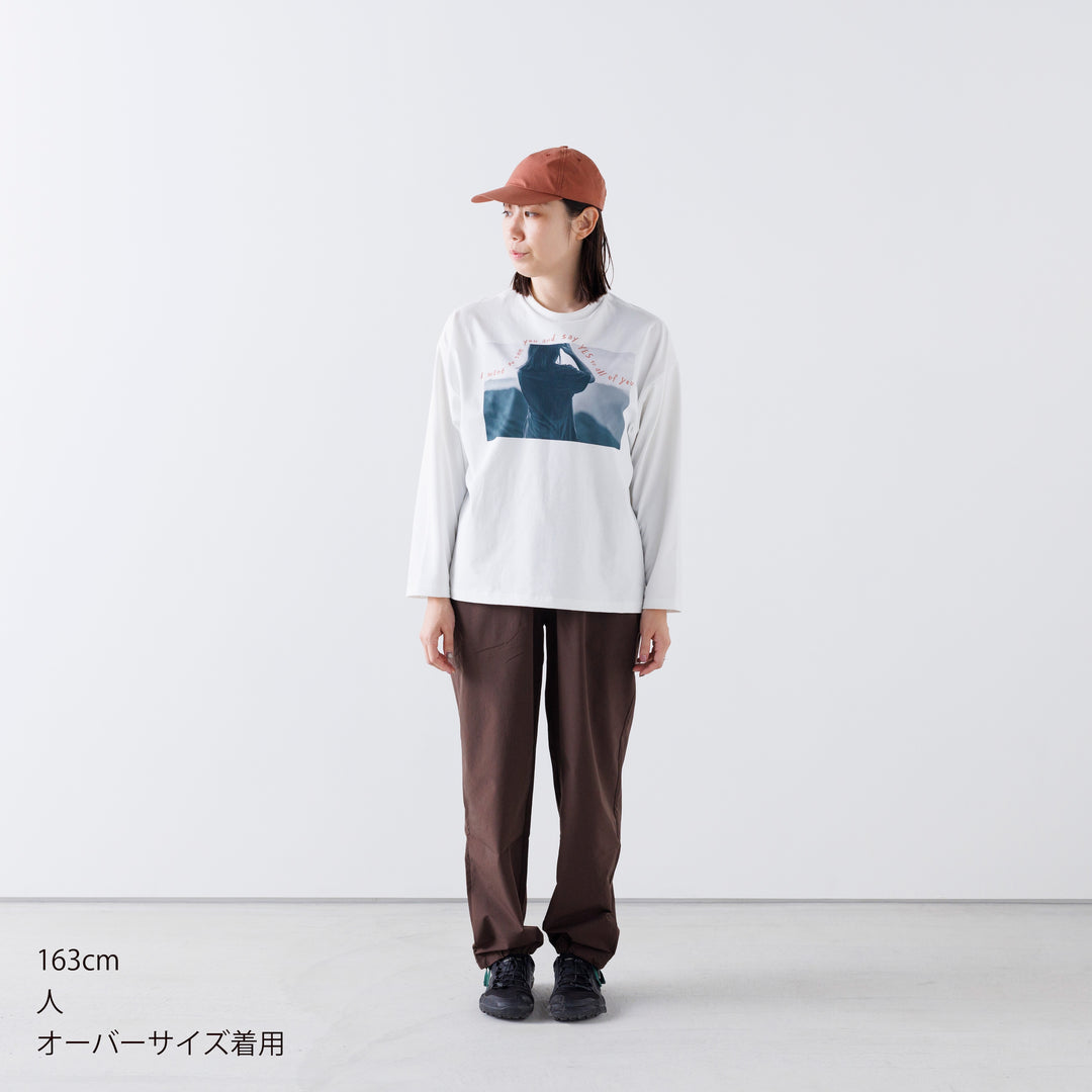 ［かわり芽］山旅写真 ロングスリーブＴシャツ ～フォトグラファーコラボデザイン～