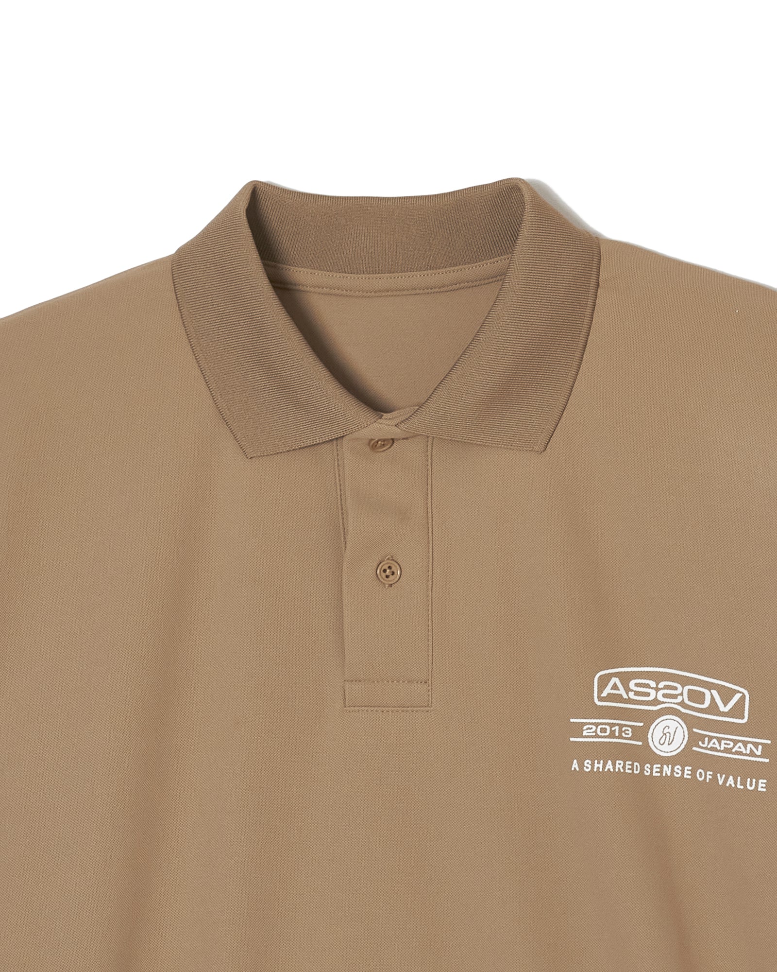 AS2OV］AS2OV×CPH別注 オーバーサイズ S/S ポロ – FUNQTEN