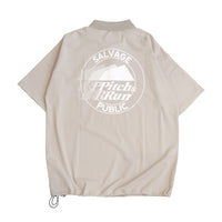 SVKS6011［サルベージパブリックコレパ］アロヘアテックポロ S/S (Pitch＆Run)