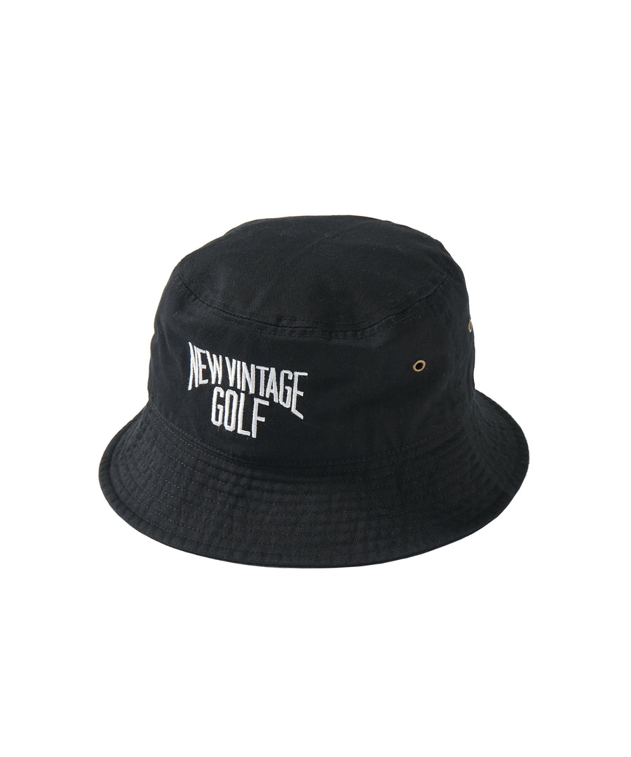 ［NEW VINTAGE GOLF］ロゴバケットハット