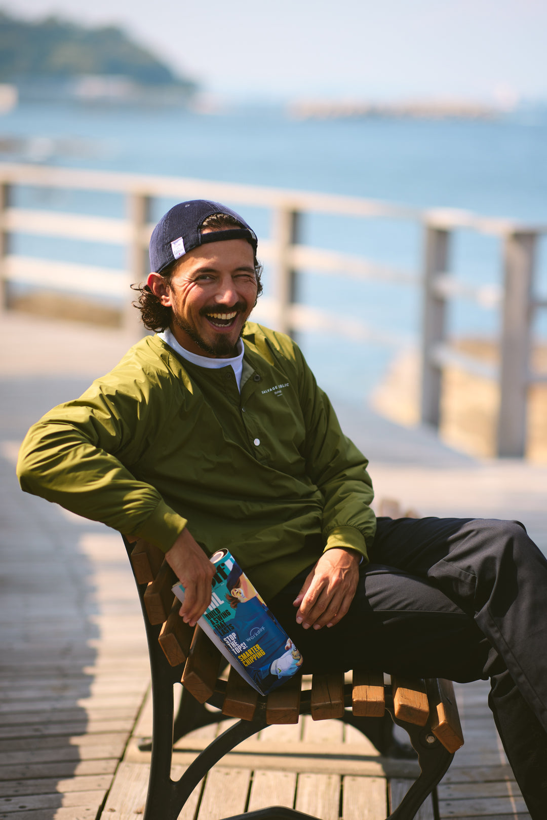 ALA WAI SNAP PADDED JACKET