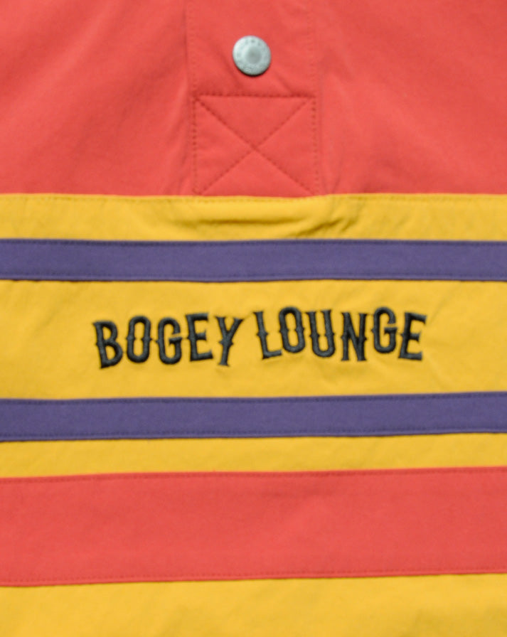 ［BOGEY LOUNGE］ ハーフボタンスタンドブルゾン